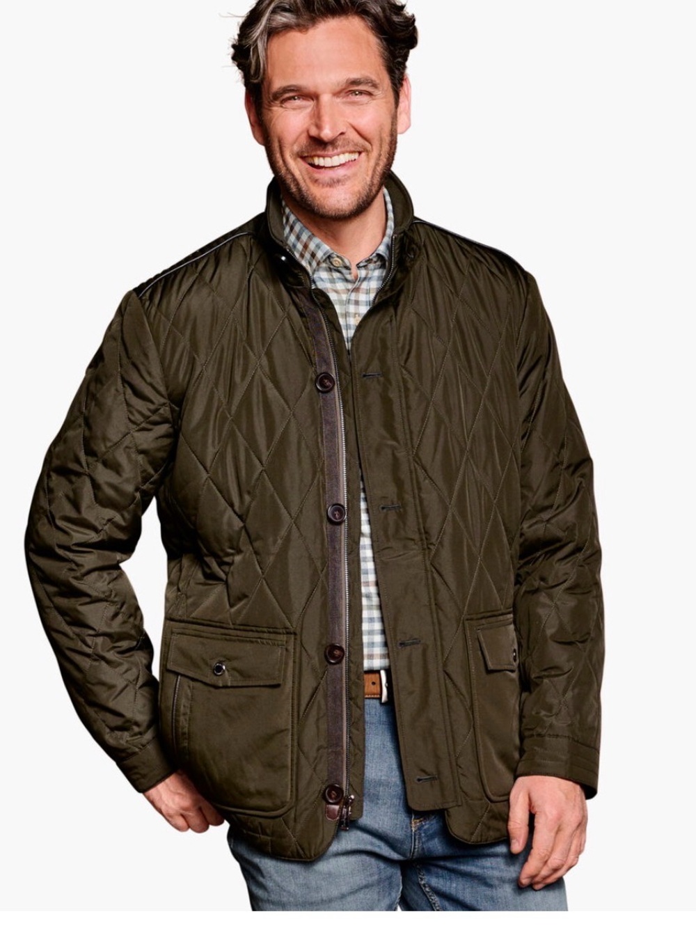 Johnston & Murphy Quilted Field Jacket | Size
Large | AMAZING Condition